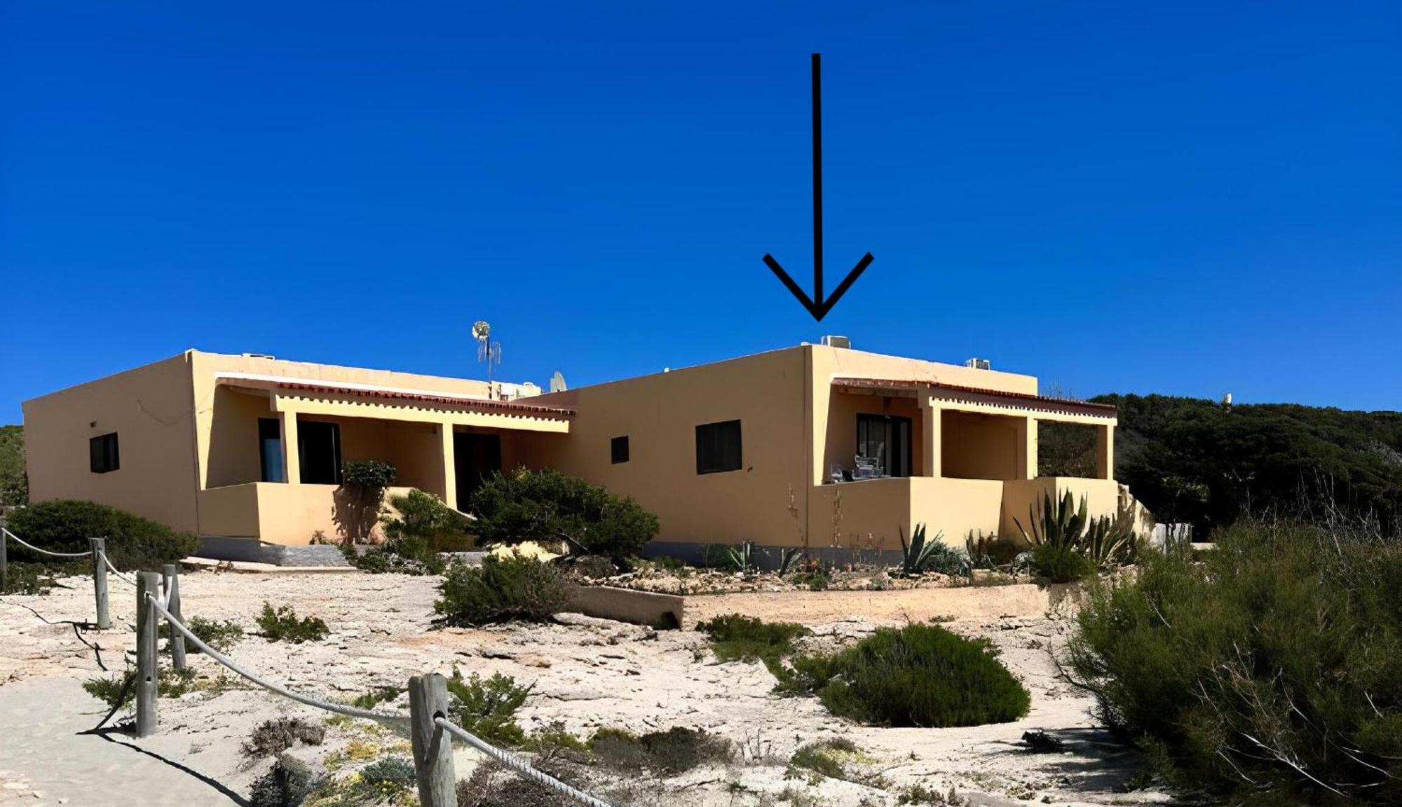 Вилла Arenas Del Mar Formentera Es Arenals Экстерьер фото