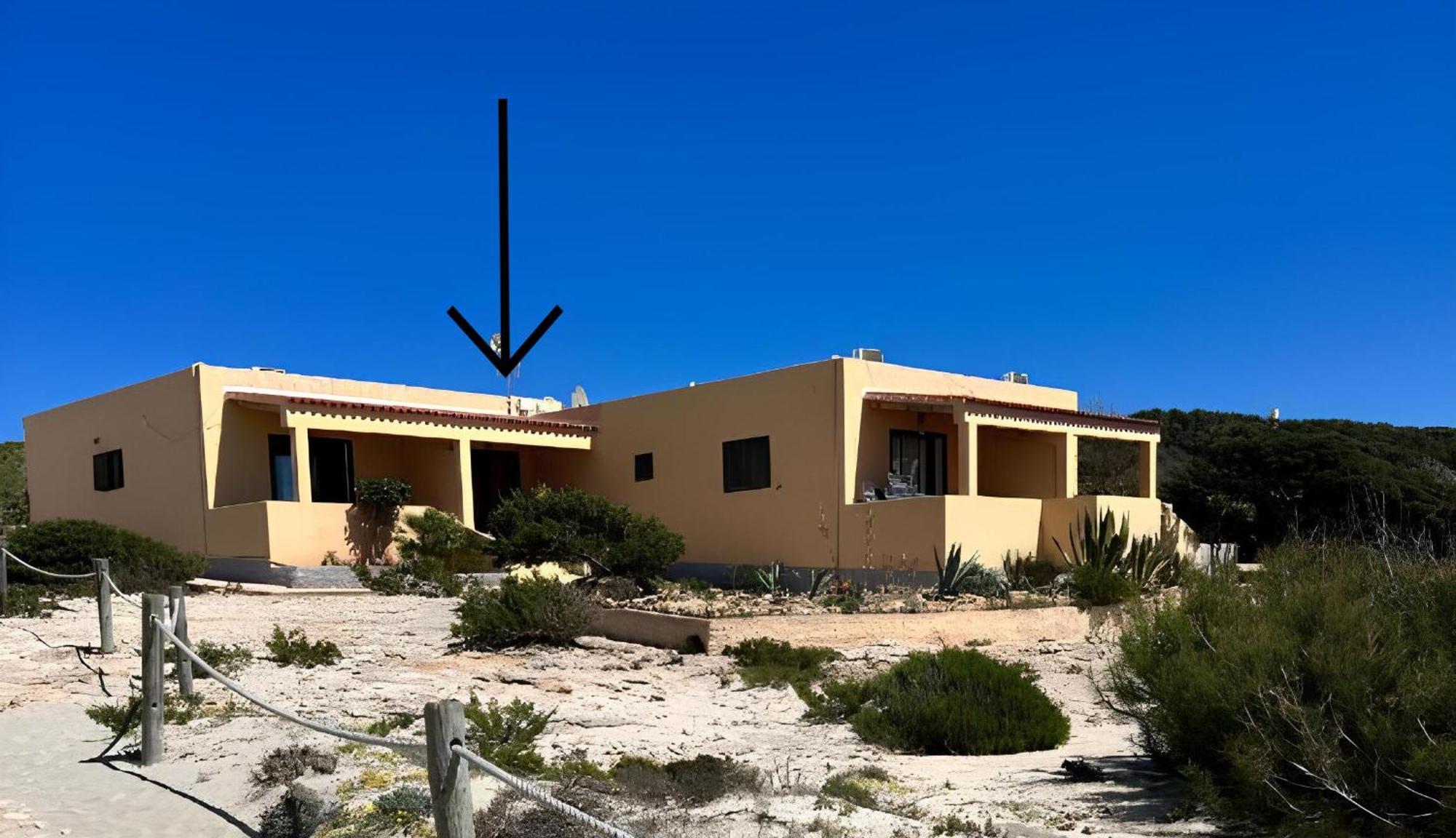 Вилла Arenas Del Mar Formentera Es Arenals Экстерьер фото